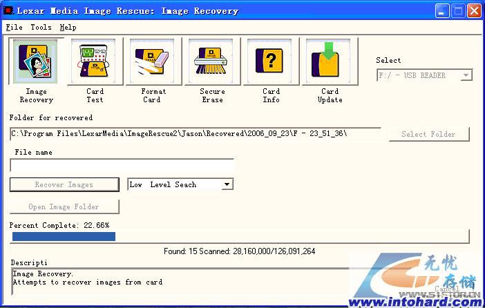 《Lexar ImageRescue 2.0》图片数据恢复